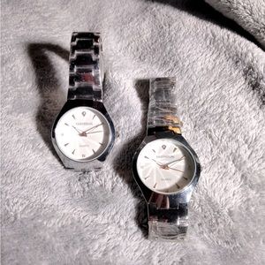 YASHIDUN Brand Stainless Steel Bracelet Quartz Lovers watches
